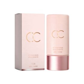 CC Pigment Cream (Wheat) Lightweight Fit Uncut Powder Uniform Skin Tone Natural Easy To Apply Makeup Pseudo Pigment Cream