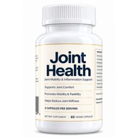 Joint Support Supplement With Glucosamine Chondroitin MSM Turmeric For Mobility Comfort