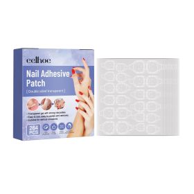 EELHOE Double-Sided Self-Adhesive Nail Glue Nail Jelly Double-Sided Adhesive Removable Seamless Waterproof Nail Wear Double-Sided Adhesive