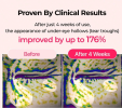 Dr. Melaxin's Cemenrete Picotonic Shot Calcium Essence, used for firming and increasing density, contains collagen, which can even out skin tone
