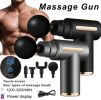 Muscle Relaxation Mini Massage Gun, Suitable For Full-Body And Arm And Back Massage. Mini And Compact, Portable, Type-C Charging