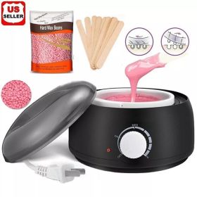 Professional Wax Warmer Heater Hair Removal Depilatory Home Waxing Kit Beans