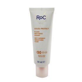 ROC - Soleil-Protect Anti-Wrinkle Smoothing Fluid SPF 50 UVA & UVB (Visibly Reduces Wrinkles) 800077 50ml/1.69oz