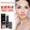 Hoygi Retinol Eye Stick, Brightening And Firming Skin Around Eyes Fade Eye Lines Dark Circles Eye Cream