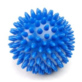 Hard thorn massage ball hand holding thorn ball touch training ball pvc acupressure massage ball yoga ball (Option: Blue2-7.5cm)