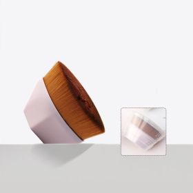 Foundation Brush BB Cream Makeup Brushes Loose Powder Brush Flat Kit (Option: 1pc Pink With Box)