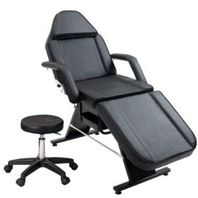 Metal Massage Salon Tattoo Chair (Option: BLACK)