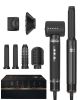 7-in-1 Air Styler Set 110000 RPM Hair Dryer Brush Hot Air Brush Hair Styler High-Speed Motor Blow Dryer Warm Air Brush Set with 7 Attachments, Drying