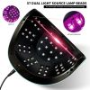 Professional UV LED Nail Lamp, LIMEGIRL Nail Dryer for Gel Polish, 4 Timers UV Nail Lamp Professional Nail Light,57Pcs Lamp Beads and Automatic Sensor