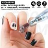 45000RPM Electric Nail File Professional Rechargeable Manicure Low Noise Electric Nail Drill for Nail Gel Polish Remove Grinding