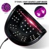 Professional UV LED Nail Lamp, LIMEGIRL Nail Dryer for Gel Polish, 4 Timers UV Nail Lamp Professional Nail Light,57Pcs Lamp Beads and Automatic Sensor